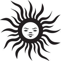 Brilliantly Bright Sun Symbolism Golden Glimpse Sun Mark