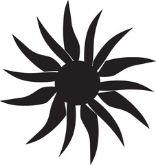 Sunny Spectrum Sun Logo Design Bright Brilliance Sun Mark