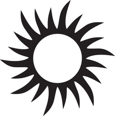 Dazzling Delight Sun Symbolism Sunny Spectrum Sun Logo Design