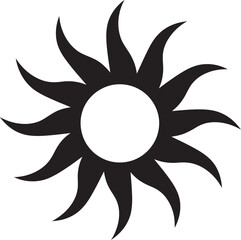 Aureate Aura Sun Logo Daylight Dance Sun Emblem
