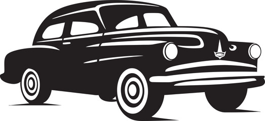 Historic Wheels Vintage Auto Emblem Iconic Drive Retro Car Symbolism