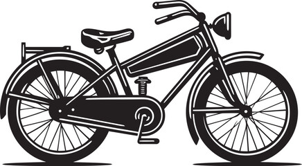 Fototapeta premium Legacy Wheels Vintage Motorcycle Emblem Nostalgia Ride Classic Bike Symbolism