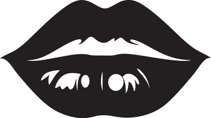 EmpowerHer Lips Logo Vector Varieties Charm in Motion Womans Lips Logos