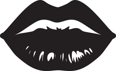 Mesmerizing Kiss Lip Logo Collection Symbolic Sensuality Vector Lip Icons