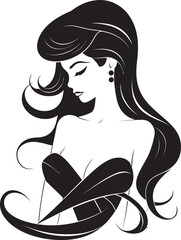 SheLeads Empowerment Iconography Showcase Empowerment Elegance Woman Emblem Set