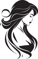 HerCourage Empowerment Vector Icon Set Empowerment Mosaic Woman Emblem Varieties