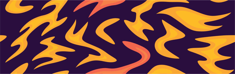 Abstract background with colorful wavy line pattern. Vector layout template for elite creativity. Vector Illustration. Seamless.