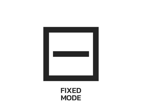 fixed mode symbol. zodiac modalities. astrology and horoscope sign. isolated vector image