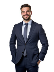 Success business manager consultant agency broker adviser transparent background