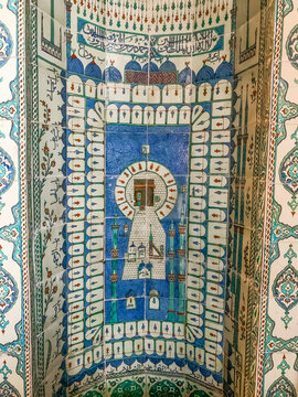 Topkapi Palace's Harem in Istanbul, Turkey.
