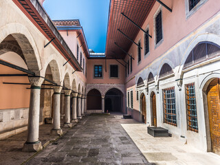 Topkapi Palace's Harem in Istanbul, Turkey.