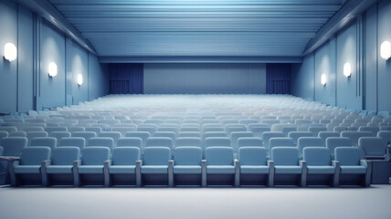 Naklejka premium empty conference room
