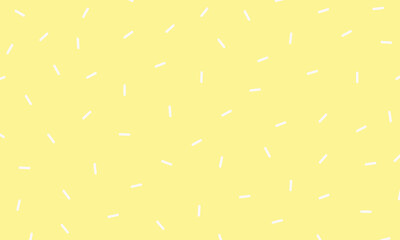 Obraz na płótnie Canvas vector yellow confetti sprinkles pattern background