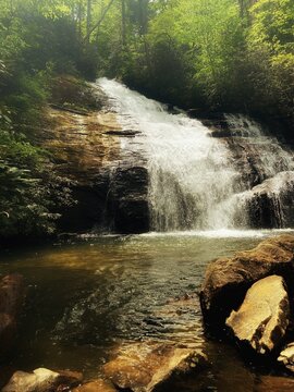 waterfall in the woods