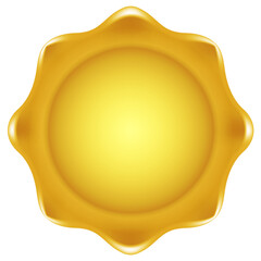 メダル　フレーム　金　立体　アイコン