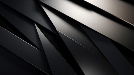  a bold geometric design with sharp angles and facets resembling an abstract, modern sculpture or an origami creation. The interplay of light and shadow gives it a sleek, futuristic appearance.
