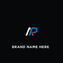 AP A P letter logo design. Initial letter AP linked circle uppercase monogram logo white color. AP logo, A P design. AP, A P