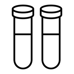 blood test outline icon