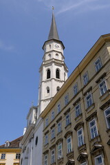 Fototapeta na wymiar Vienna Austria - St. Michael's Church