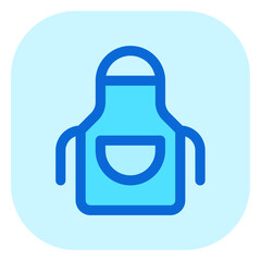 Editable cooking apron vector icon. Part of a big icon set family. Perfect for web and app interfaces, presentations, infographics, etc