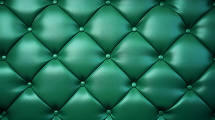 Seamless Luxury.Green Leather Texture for Stylish Interiors.green leather texture.AI Generative 