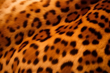 Leopard skin texture for background. Neural network AI generated art