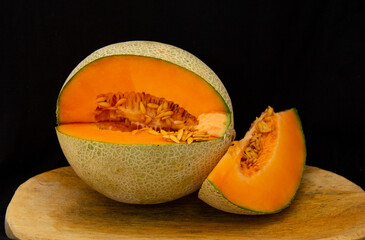 sweet and juicy melon