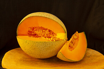 sweet and juicy melon