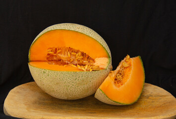 sweet and juicy melon