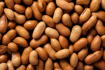 close up of peanuts healthy dry fruit background - obrazy, fototapety, plakaty