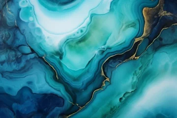 Keuken foto achterwand Kristal abstract pattern arycyclic painting watercolour texture smoky background