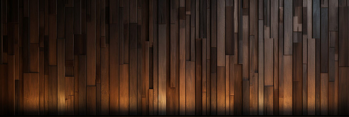 Obraz premium Wooden wall texture background. 3d rendering 3d illustration.