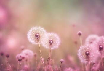 Soft abstract color gradient floral background , dandelion stock photoAbstract Backgrounds, Flower, Abstract, Pink