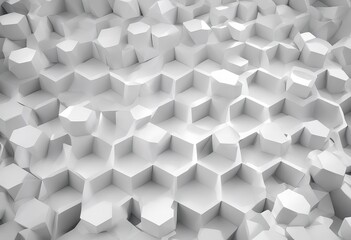 Abstract paper Hexagon white Background ,light and shadow ,Vector stock illustrationAbstract Backgrounds, Color, Hexagon, Science