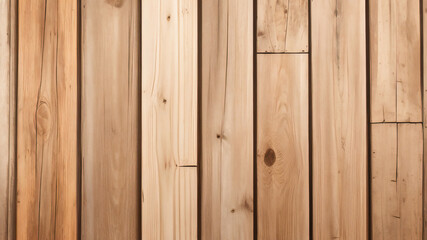 Fototapeta premium Holzwand und Fußleiste mit gealterter Oberfläche, realistische Vektordarstellung. Vintage-Wand und Boden aus abgedunkeltem Holz, realistische Plankenstruktur. Innenhintergrund des leeren Raums
