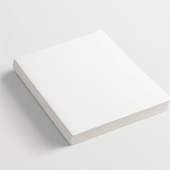 Blank Book Cover Mockup for Creative Designs - obrazy, fototapety, plakaty