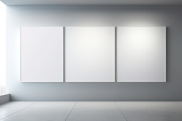 Minimalist monochrome mock up, white panels, hidden lighting, dynamic shadows and a cozy background