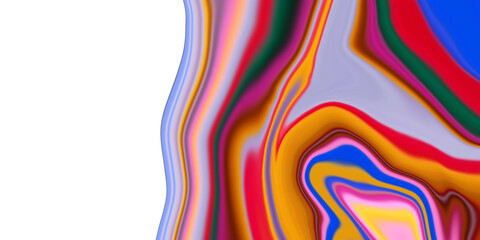 Fluid elegance. Mesmerizing organic motion. Vibrant liquid waves backdrop to elevate your design aesthetic and trendy demands. Manual drawing. NOT AI.