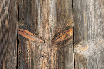 Abstract texture of old wooden wall