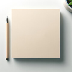 Blank Book Cover Product Mockup