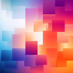 Contemporary Rectangular Shapes Vector Background in Dynamic Composition