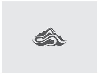 premium river logo design vector, vector and illustration,