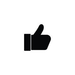 Like hand icon, Like hand sign vector for web site Computer and mobile app