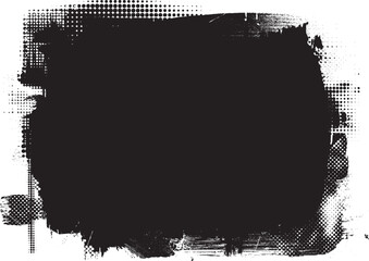 Glitch distorted grange shape . Noise grungy logo . Trendy defect error shapes . Glitched frame .Grunge textured . Distressed effect .Vector shapes 