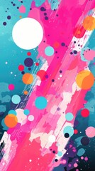 Abstract colorful vertical background