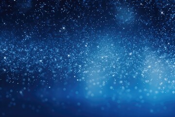 Winter blue sparkles background glitter