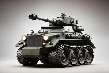 a car designed to look like a tank