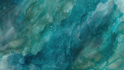 Blue watercolor blue water surface wallpaper.