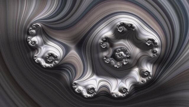 Abstract colorful beige marble, 3D mountain map relief with line wave mixing liquid color. Modern background animation
