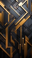 Obraz premium Abstract brown gold vertical background